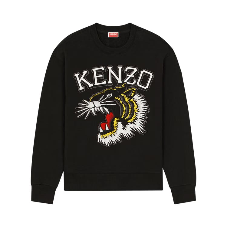 Kenzo Tiger Varsity Classic Sweatshirt Black