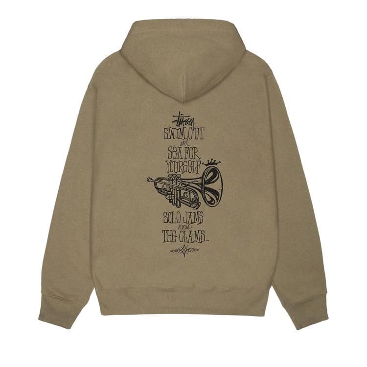 Stussy Swim Out Zip Hoodie Army