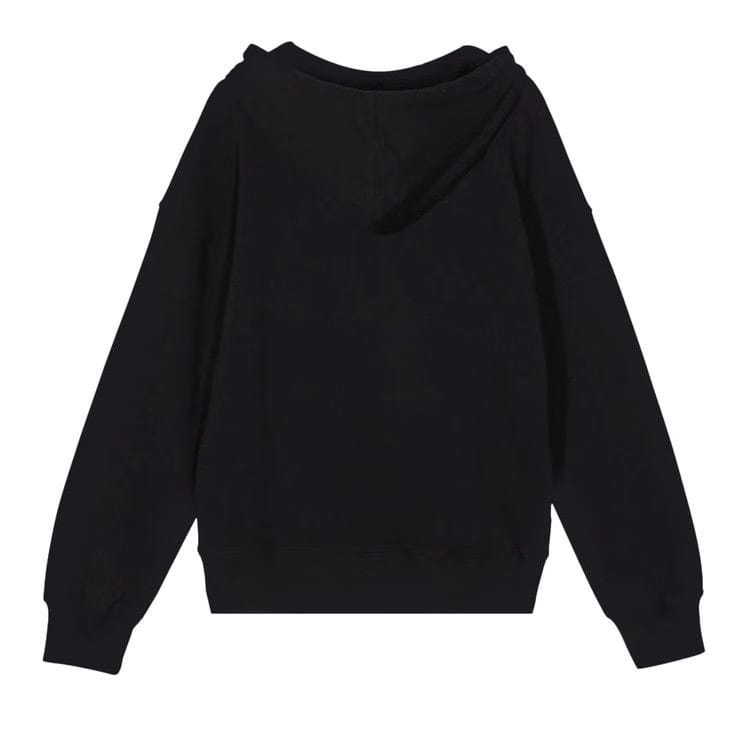 Stussy S Applique Fleece Hoodie Black