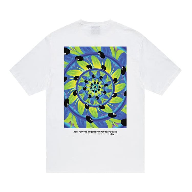 Stussy Rabbit Hole T-Shirt White