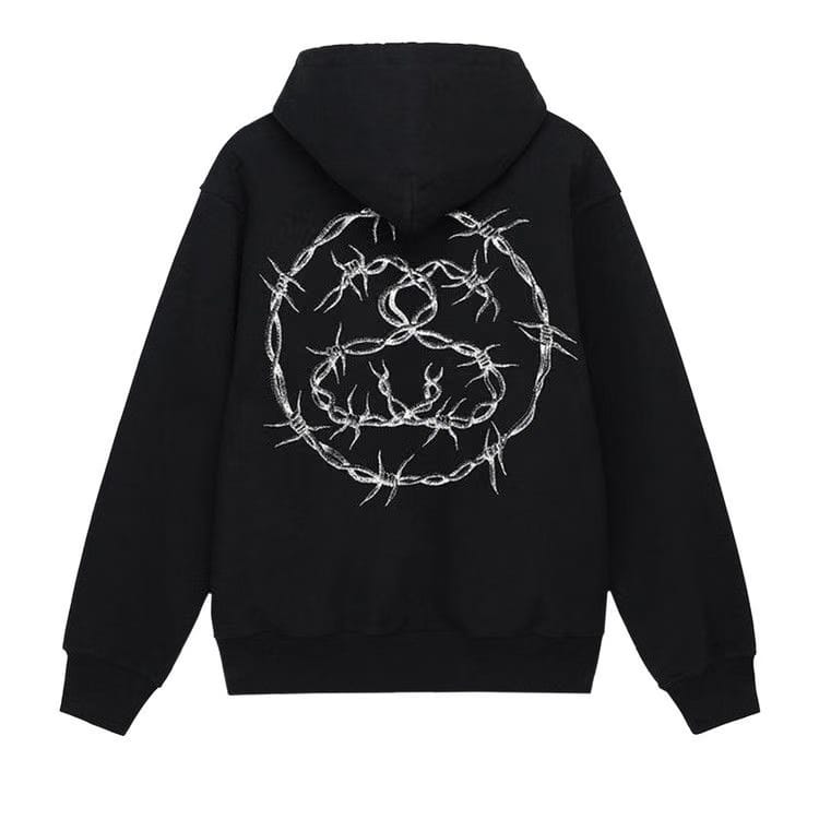 Stussy Barb Hoodie Black