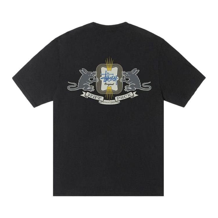 Stussy Homebrew T-Shirt Pigment Dyed Black
