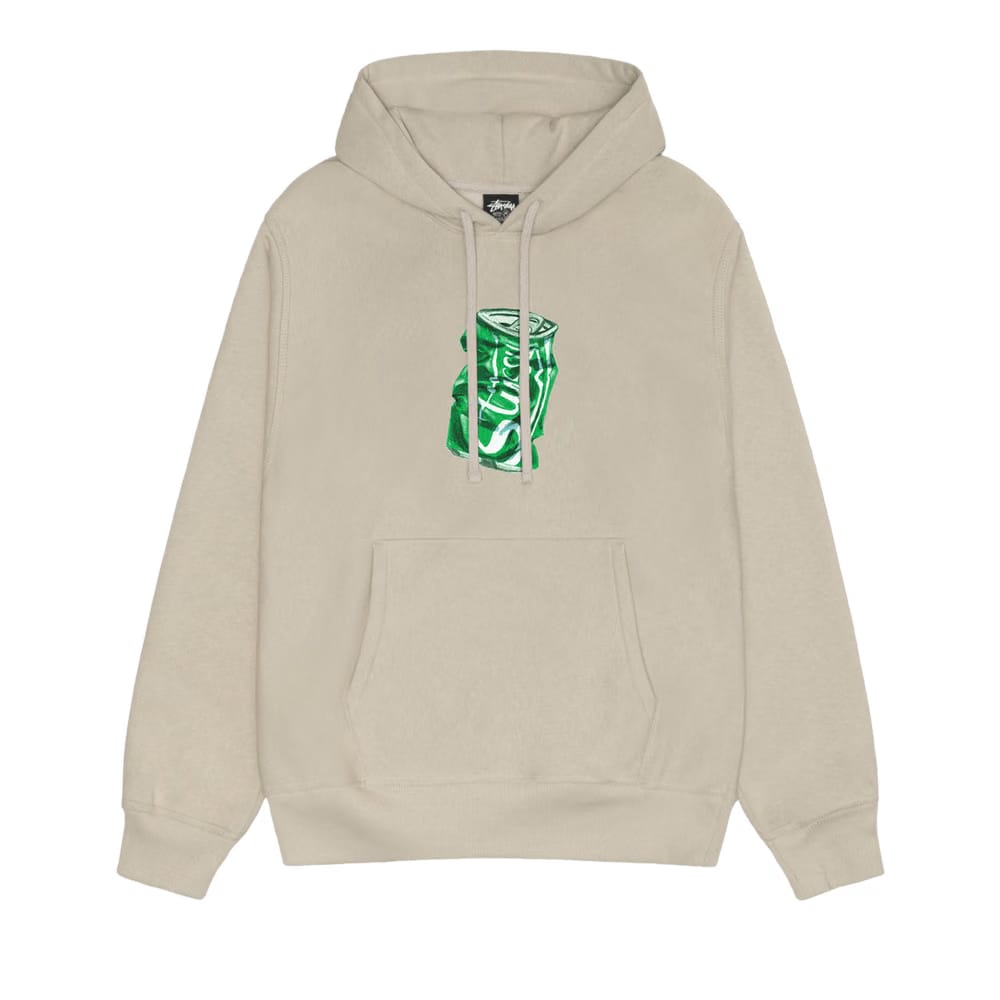 Stussy Soda Can Hoodie Khaki