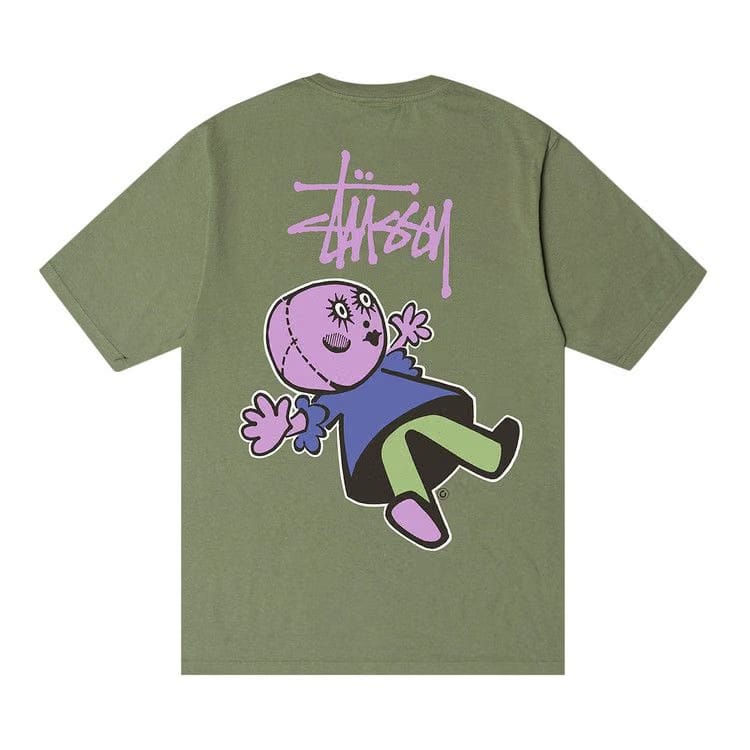 Stussy Dollie Pigment Dyed T-Shirt Artichoke