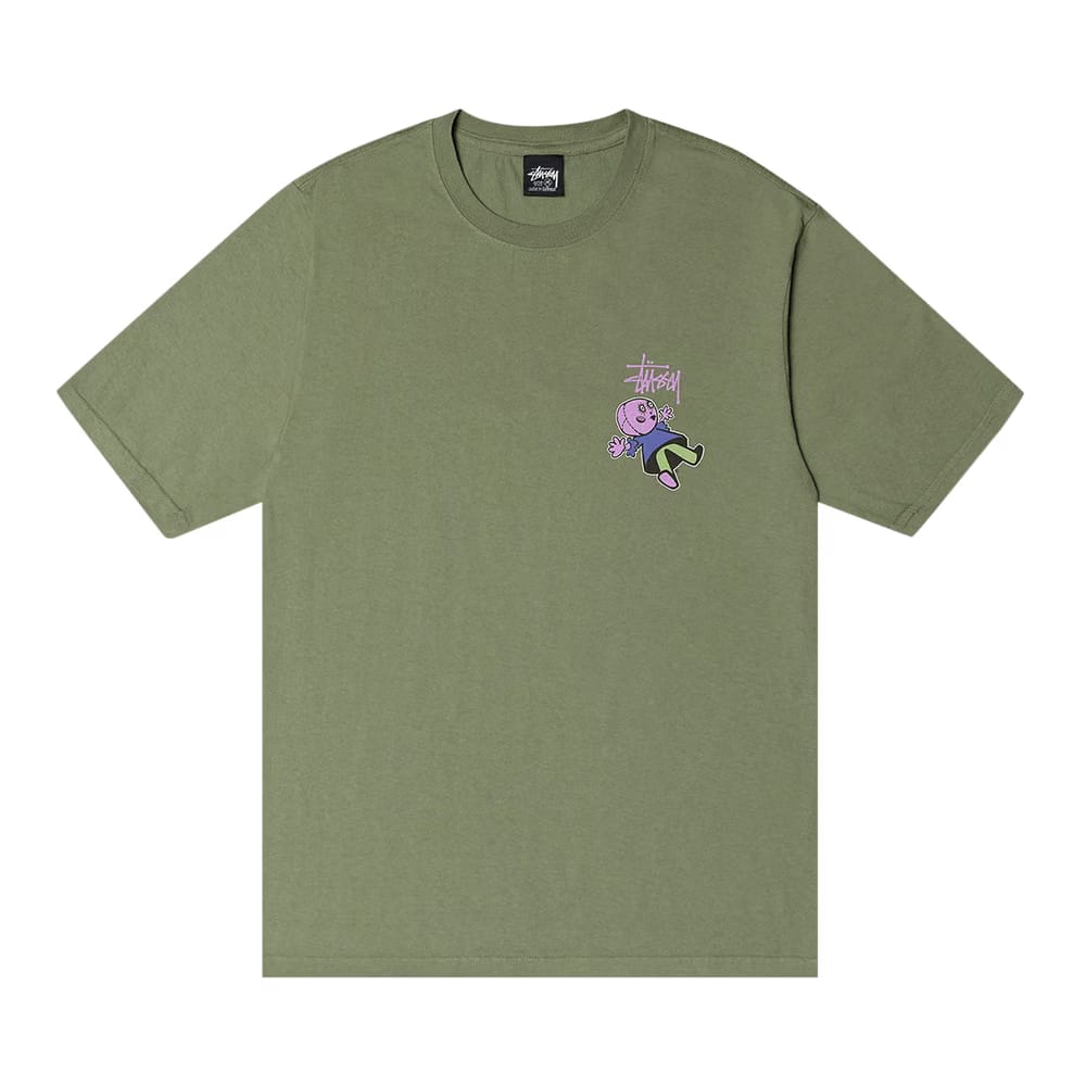 Stussy Dollie Pigment Dyed T-Shirt Artichoke