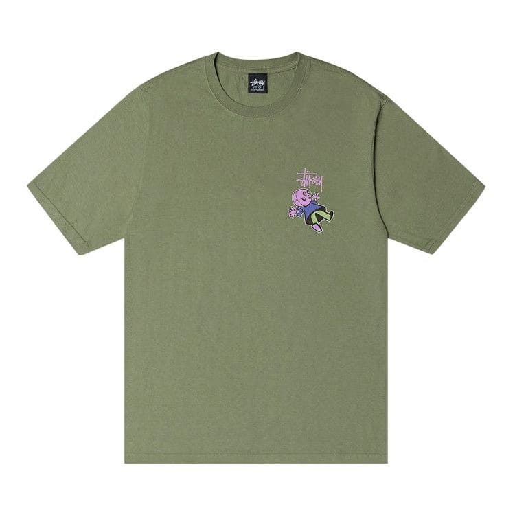 Stussy Dollie Pigment Dyed T-Shirt Artichoke