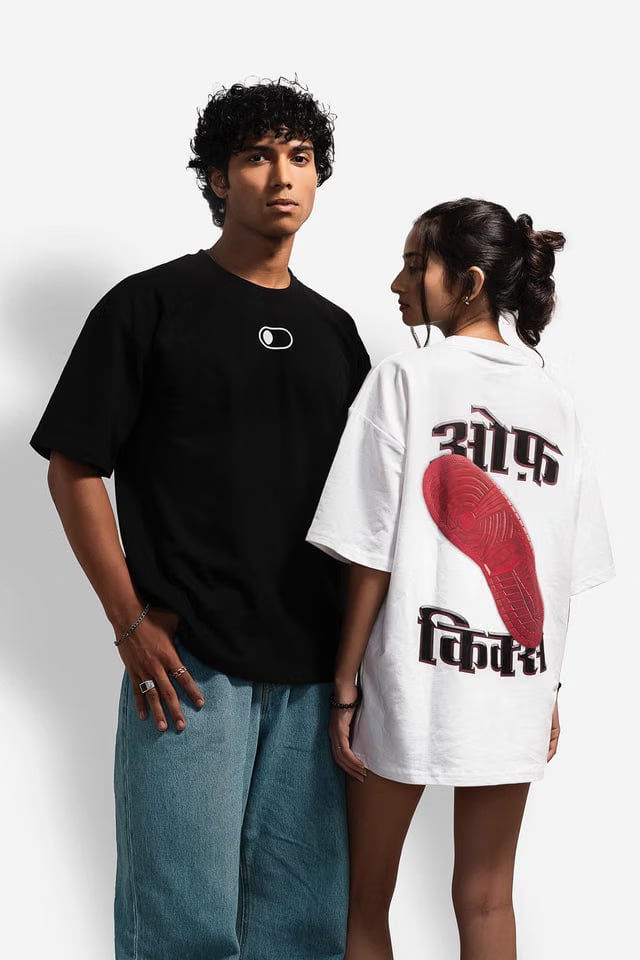 Imprint T-Shirt - Black & White ( 2 pack )