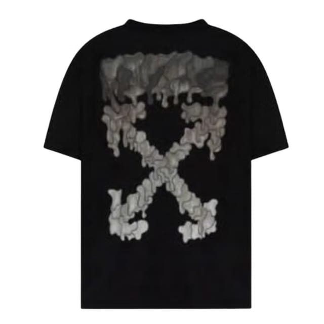 Off White Melting Arrow Black Oversized T-Shirt