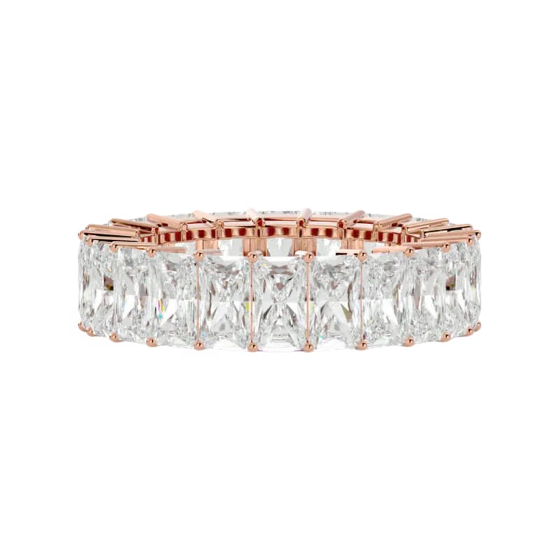 STEPPED BAND ROSE GOLD