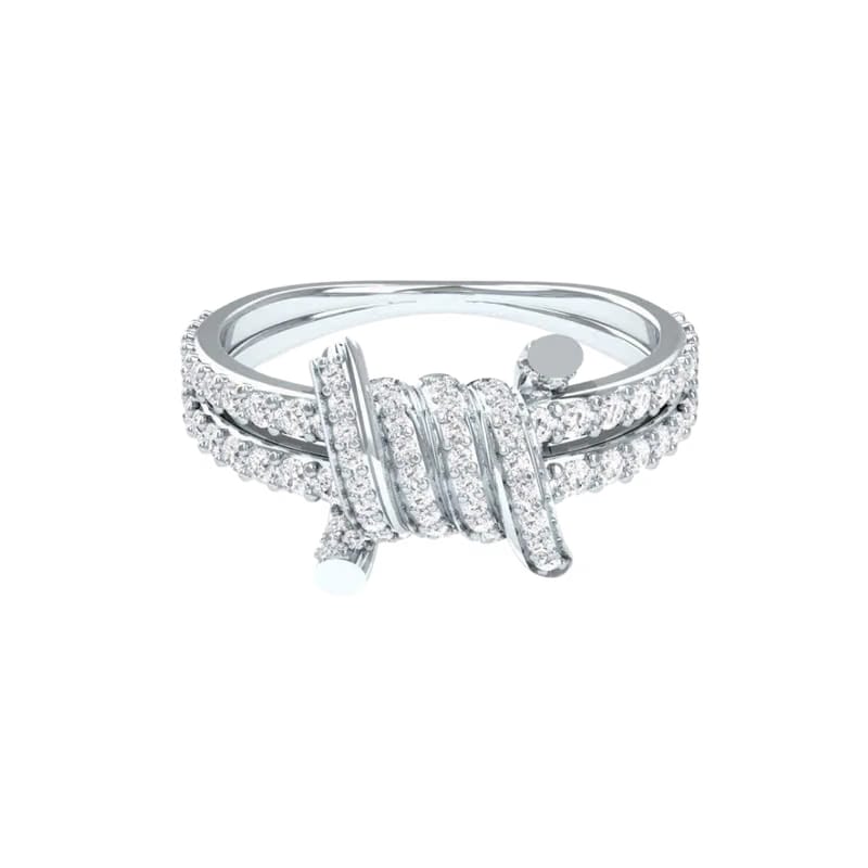 THORN BAND SILVER