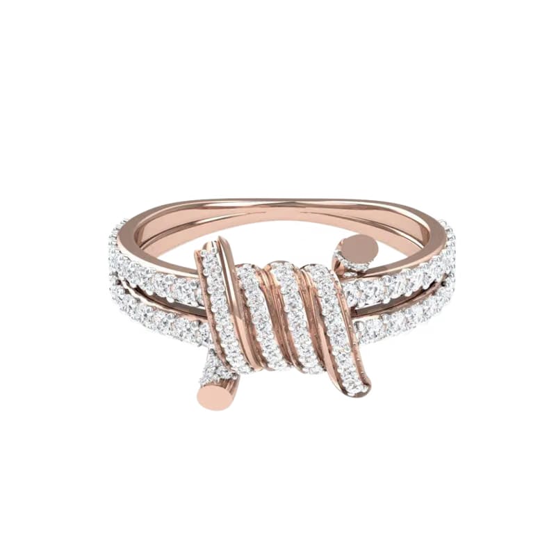 THORN BAND ROSE GOLD