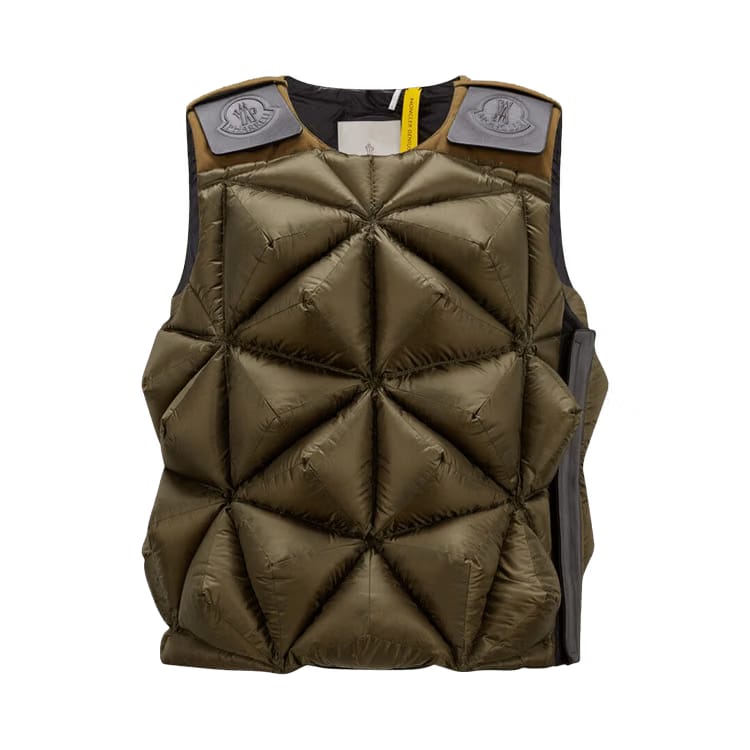 Moncler Genius x Pharrell Williams Padded Holly Vest Dark Green