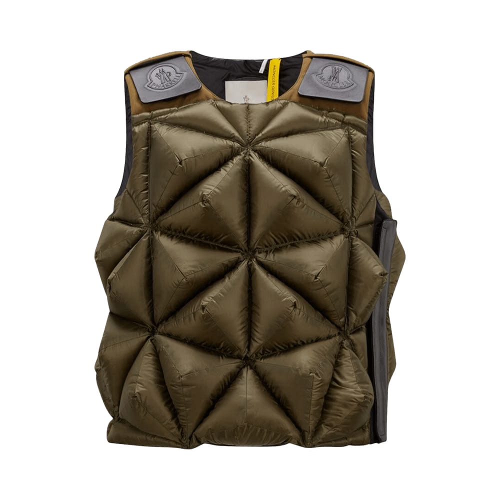 Moncler Genius x Pharrell Williams Padded Holly Vest Dark Green