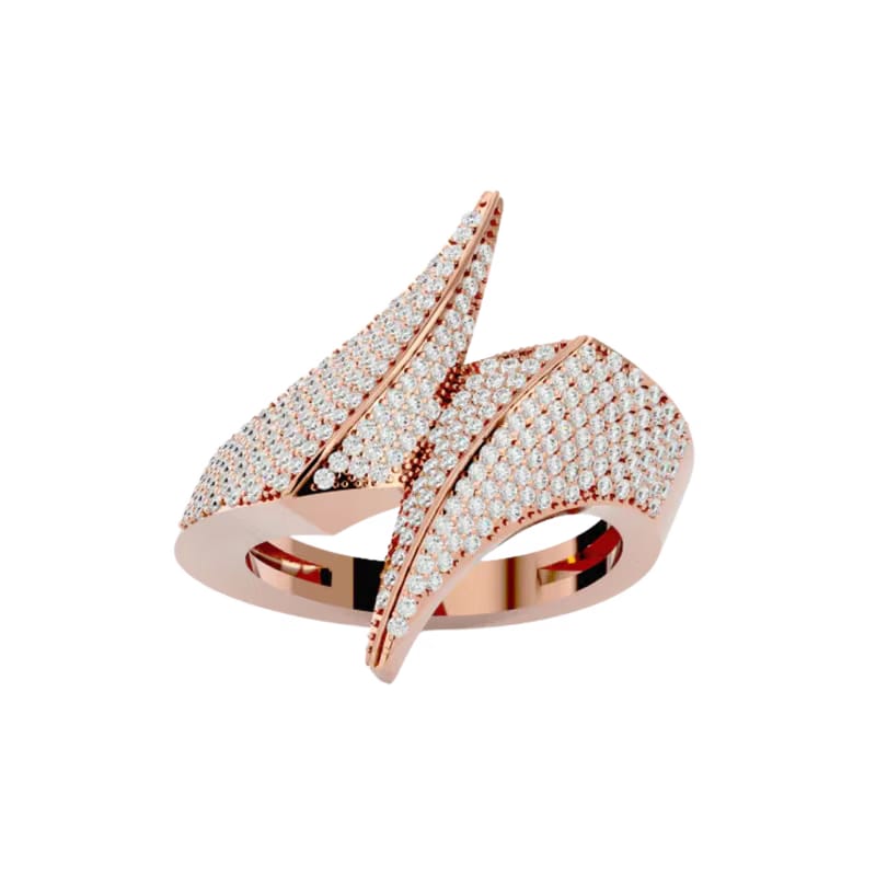 BOLT RING ROSE GOLD