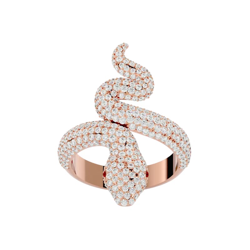 SERPENT BAND ROSE GOLD
