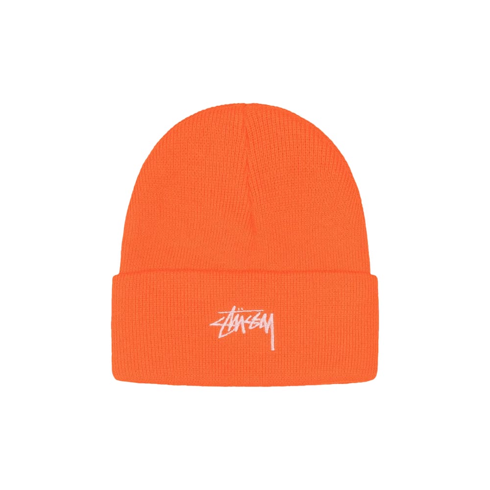 Stussy Stock Cuff Beanie Carrot