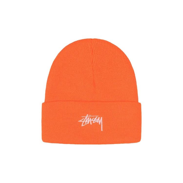 Stussy Stock Cuff Beanie Carrot
