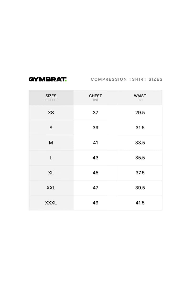 Gymbrat Athleisure Lifting Club Black Compression T-Shirt