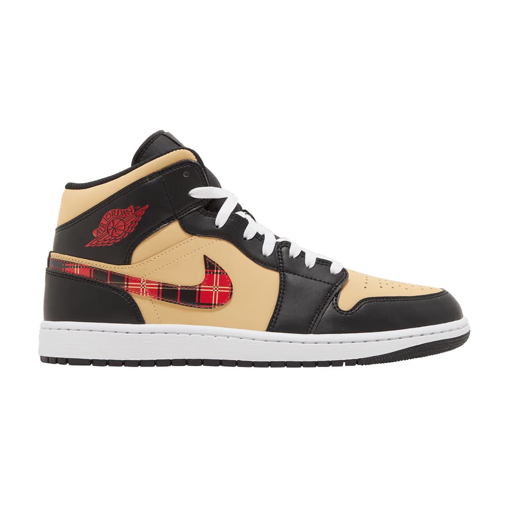 Air Jordan 1 Mid SE 'Tartan Swoosh