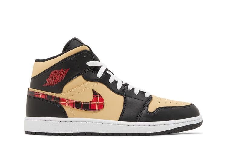 Air Jordan 1 Mid SE 'Tartan Swoosh