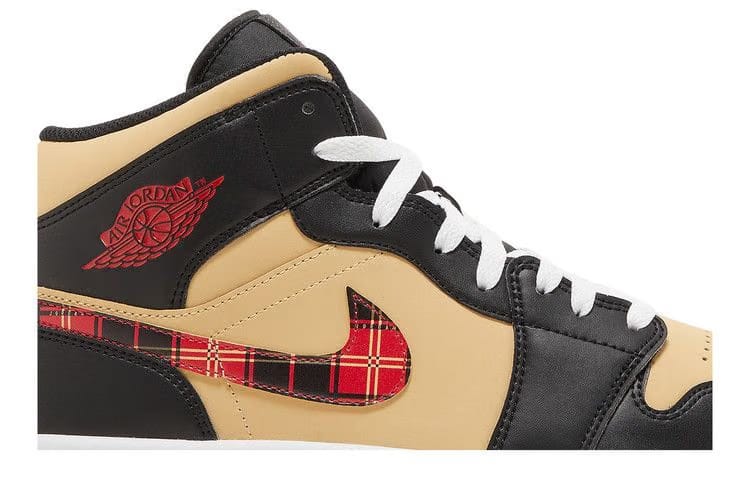 Air Jordan 1 Mid SE 'Tartan Swoosh