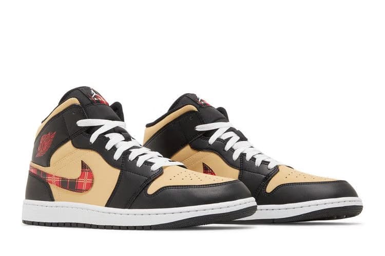 Air Jordan 1 Mid SE 'Tartan Swoosh