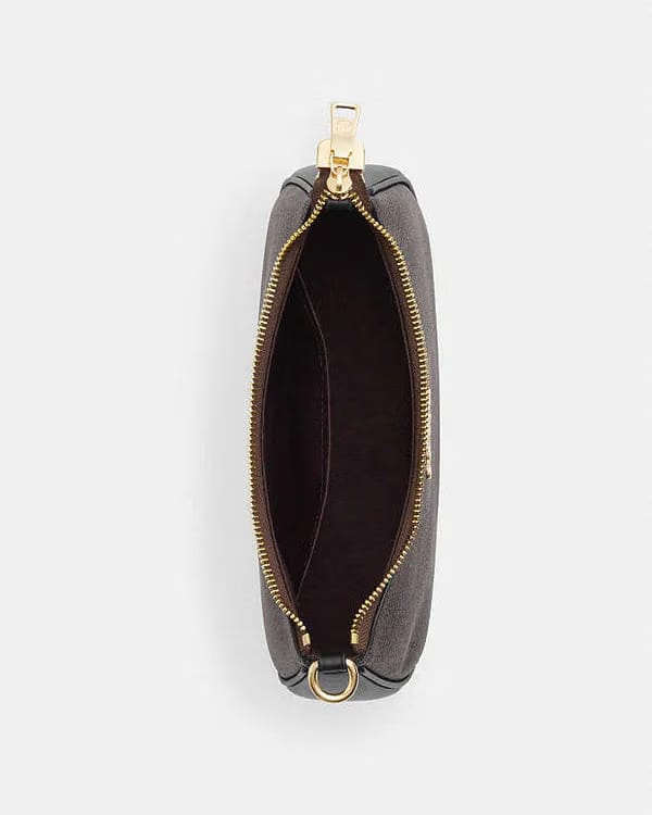 Coach Teri Shoulder Bag In Signature Canvas Signature Canvas-Gold-Walnut-Black