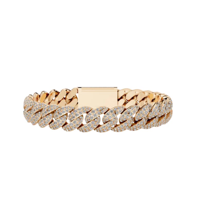10MM ELEVATED HAVANA LINK ROSE GOLD