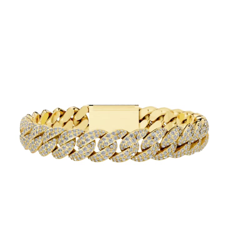 10MM ELEVATED HAVANA LINK GOLD