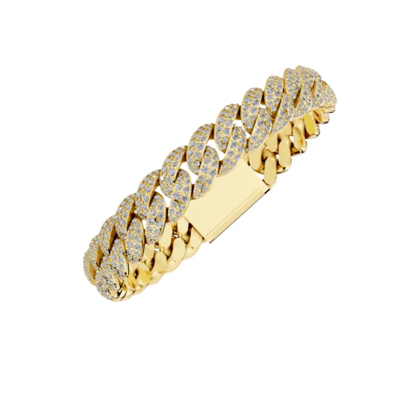10MM ELEVATED HAVANA LINK GOLD