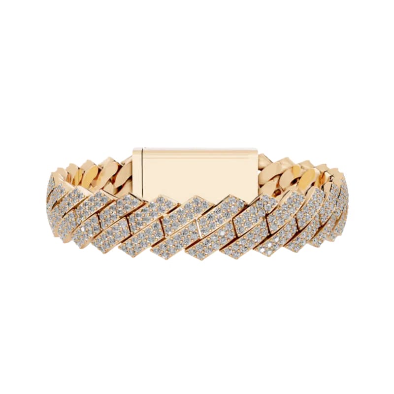 12MM ELEVATED HAVANA LINK ROSE GOLD