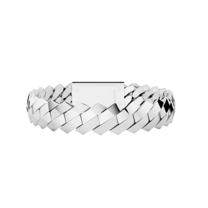 12MM SOLID ELEVATED HAVANA SILVER