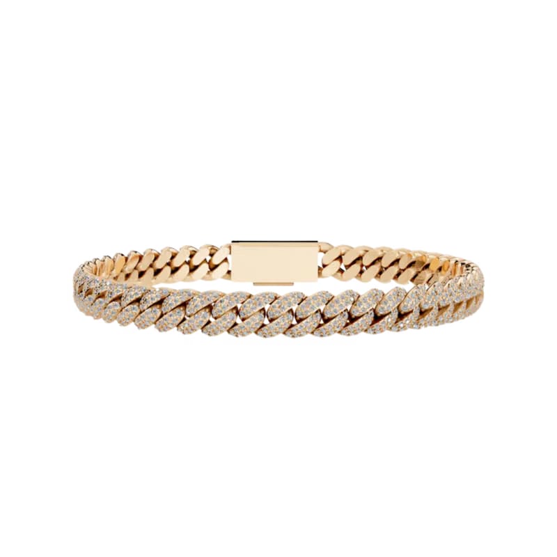 6MM HAVANA LINK ROSE GOLD