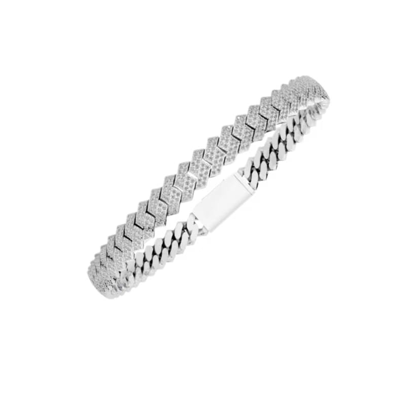 6MM ELEVATED HAVANA LINK SILVER
