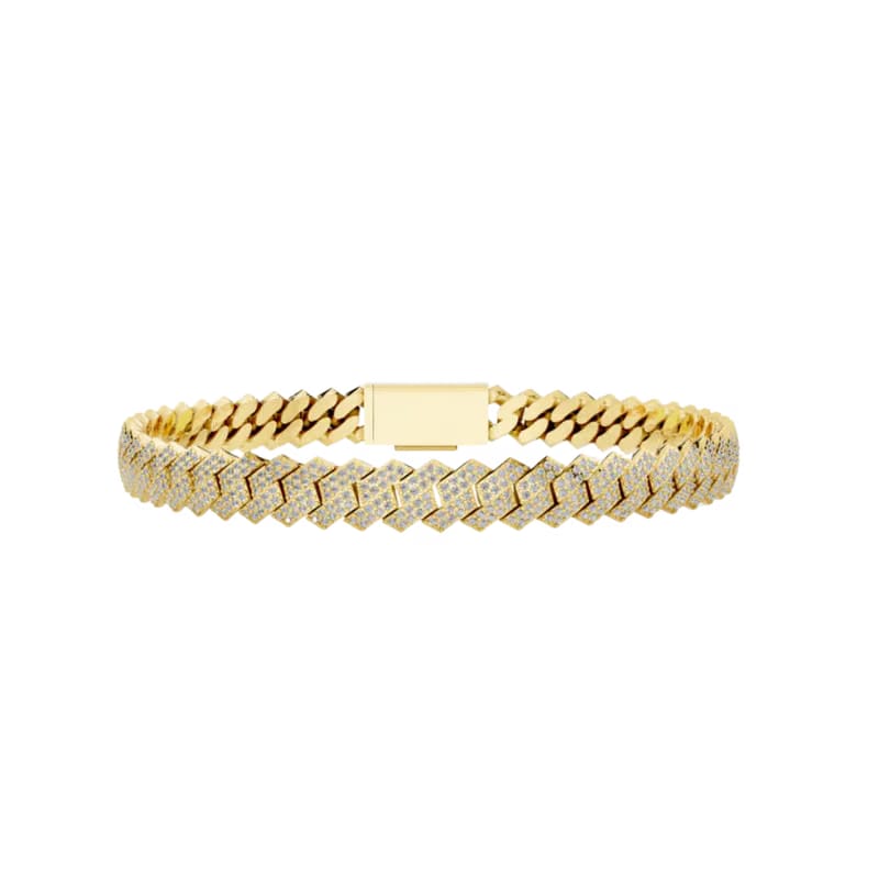 6MM ELEVATED HAVANA LINK GOLD