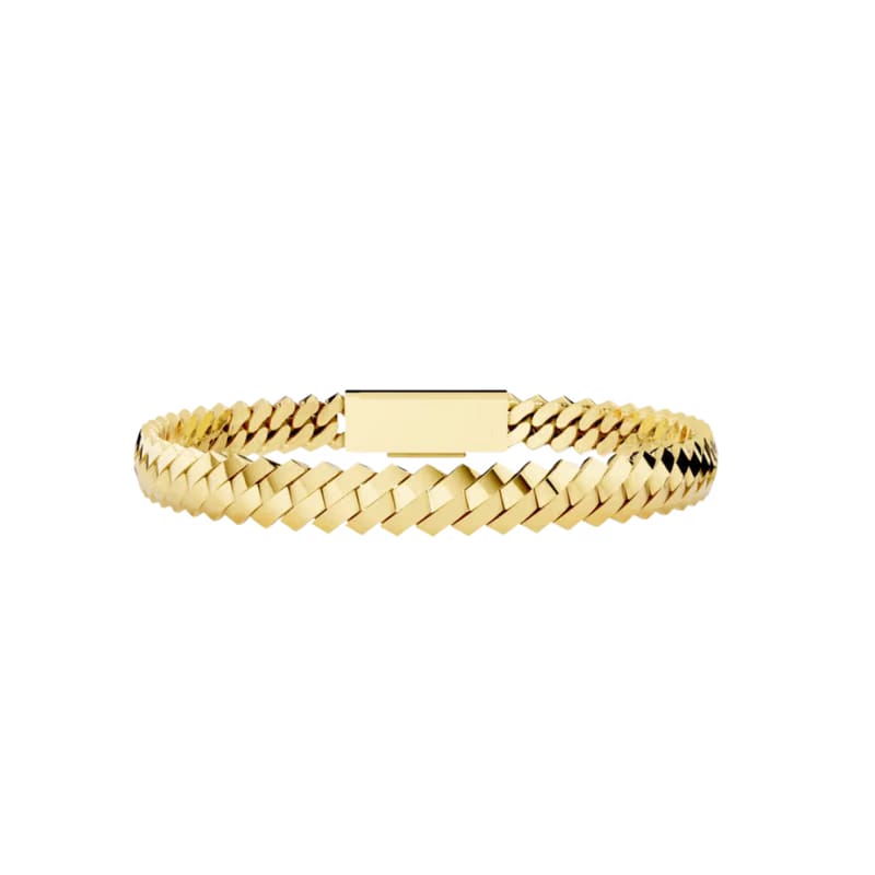 6MM SOLID ELEVATED HAVANA GOLD