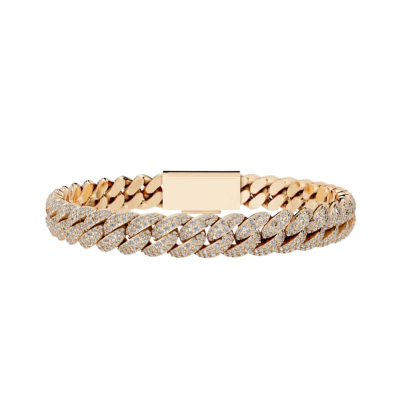 8MM HAVANA LINK ROSE GOLD