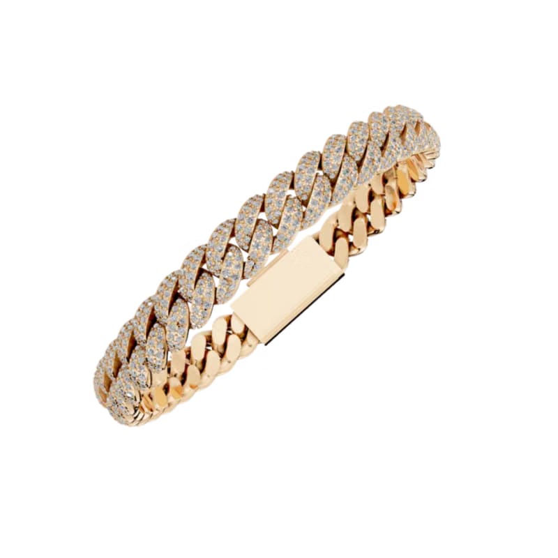 8MM HAVANA LINK ROSE GOLD
