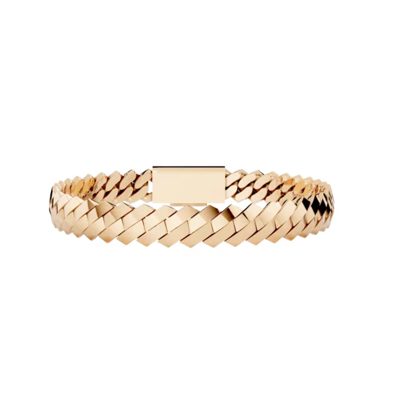8MM SOLID ELEVATED HAVANA ROSE GOLD