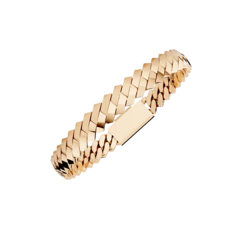 8MM SOLID ELEVATED HAVANA ROSE GOLD