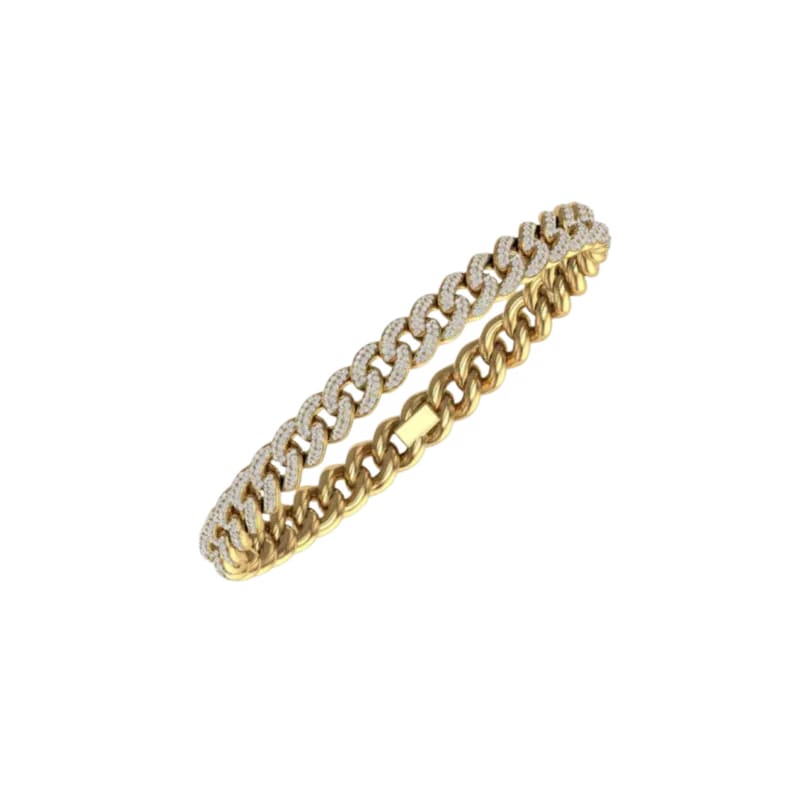9MM HAVANA LINK GOLD