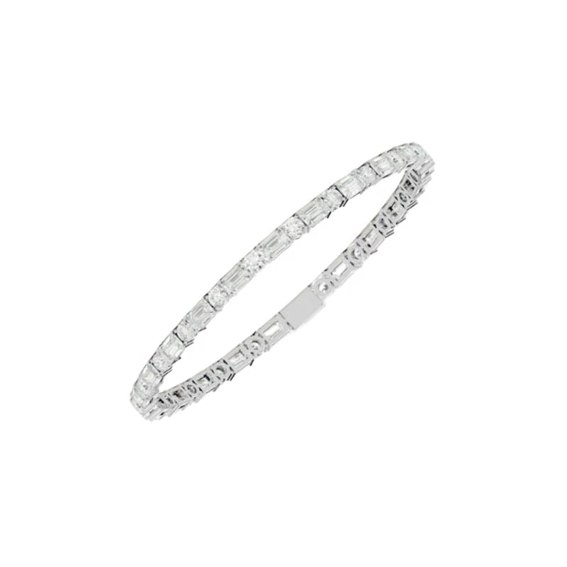 STEPPED COURT BRACELET SILVER