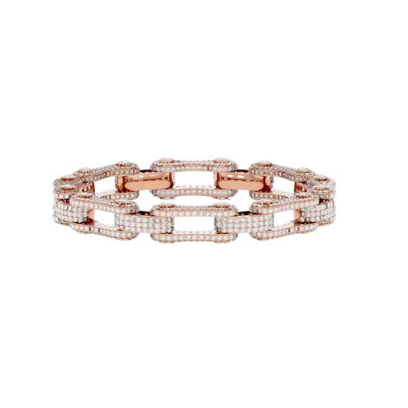 BIKE CHAIN LINK ROSE GOLD