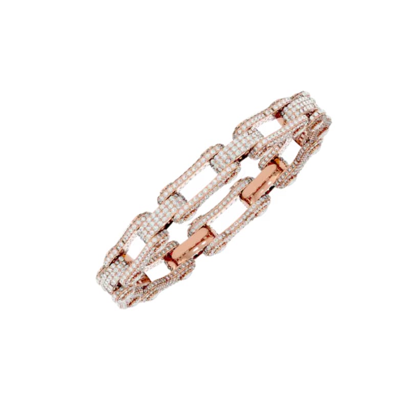 BIKE CHAIN LINK ROSE GOLD