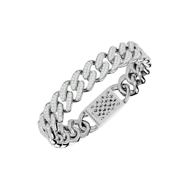 HERITAGE HAVANA LINK SILVER