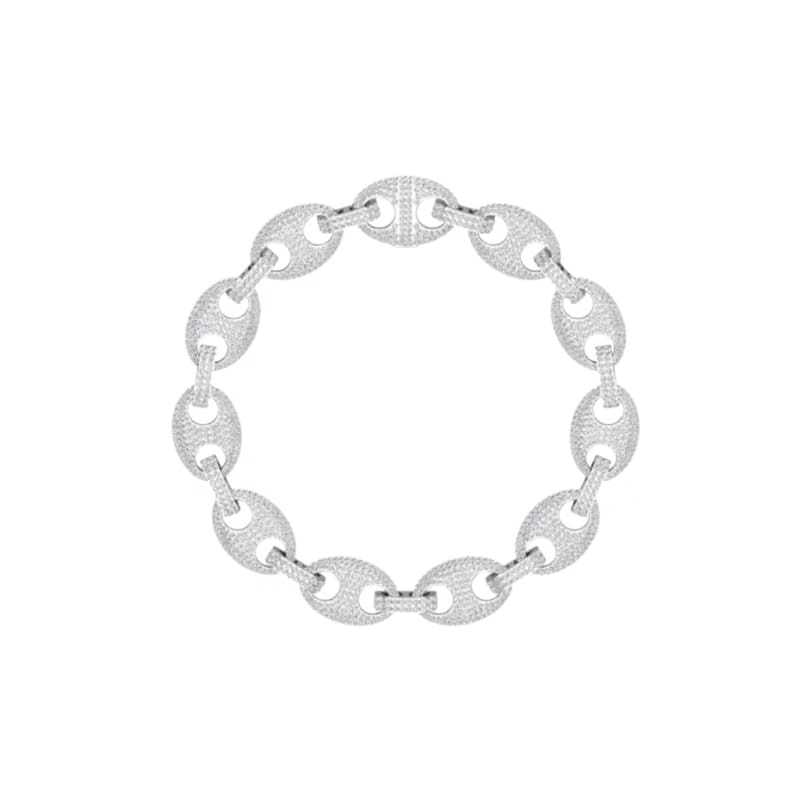 SOUTH BEACH LINK SILVER