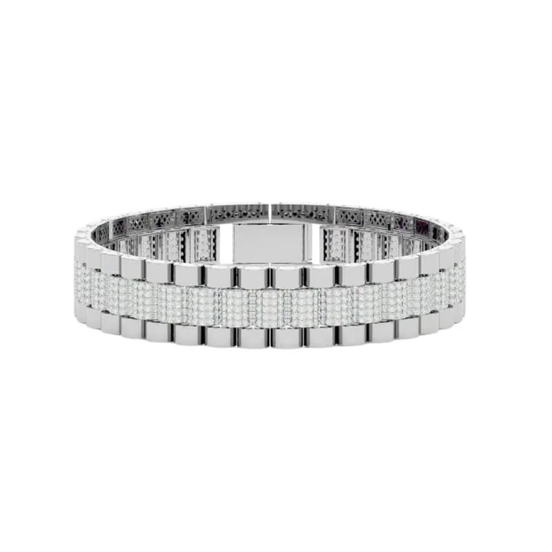 EXECUTIVE LINK BRACELET SILVER