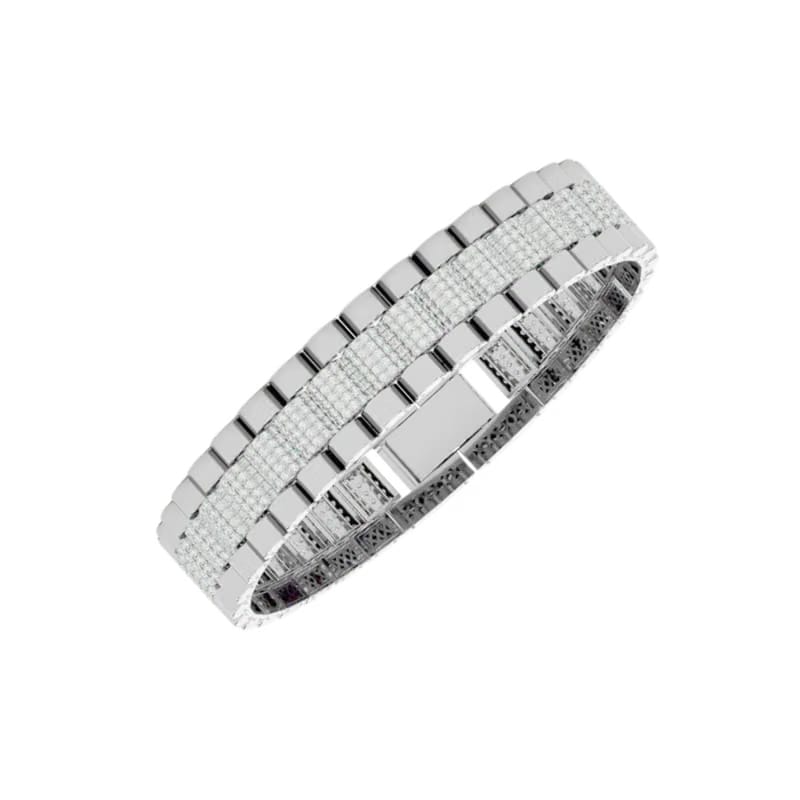 EXECUTIVE LINK BRACELET SILVER