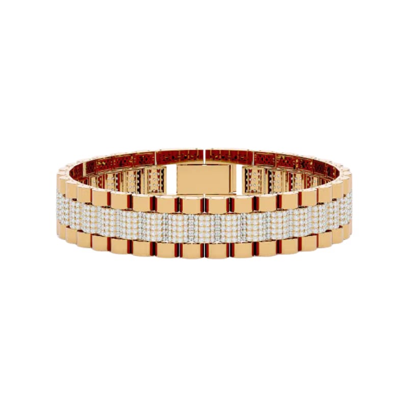 EXECUTIVE LINK BRACELET GOLD