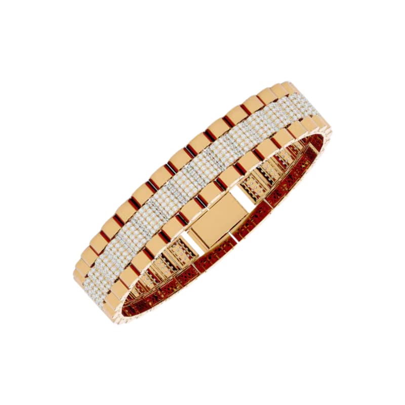 EXECUTIVE LINK BRACELET GOLD